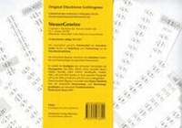 Abbildung von: Steuergesetze (Nachdruck 2013) Griffregister Nr. 894: 204 Selbstklebende und bedruckte Griffregister für die Steuergesetze - Dürckheim Verlag