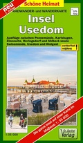 Cover: Radwander- und Wanderkarte Insel Usedom - Barthel, A