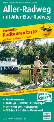 Abbildung von: Aller-Radweg mit Aller-Elbe-Radweg - Freytag-Berndt und ARTARIA
