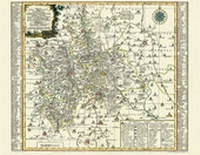 Abbildung von: Historische Karte: Ämter Augustusburg, Chemnitz, Sachsenburg mit Frankenberg und Stollberg 1758 (Plano) - Verlag Rockstuhl