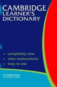 Enlarge image Cover: Cambridge Learner's Dictionary - Cambridge University Press