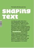 Cover: Shaping Text - BIS Publishers B.V.
