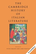 Cover: The Cambridge History of Italian Literature - Cambridge University Press