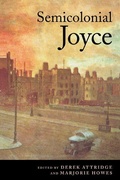 Cover: Semicolonial Joyce - Cambridge University Press