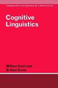 Cover: Cognitive Linguistics - Cambridge University Press