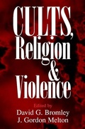 Cover: Cults, Religion, and Violence - Cambridge University Press