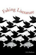 Cover: Faking Literature - Cambridge University Press