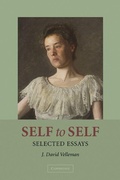 Cover: Self to Self - Cambridge University Press