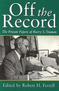 Enlarge image Cover: Off the Record - University of Missouri Press