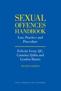 Cover: Sexual Offences Handbook - Wildy, Simmonds and Hill Publishing