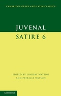 Cover: Juvenal: Satire 6 - Cambridge University Press