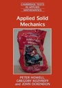 Cover: Applied Solid Mechanics - Cambridge University Press