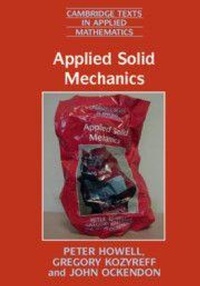 Enlarge image Cover: Applied Solid Mechanics - Cambridge University Press