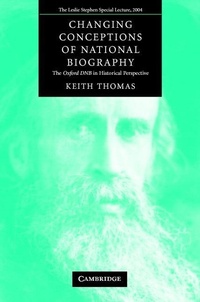 Enlarge image Cover: Changing Conceptions of National Biography - Cambridge University Press