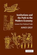 Cover: Institutions and the Path to the Modern Economy - Cambridge University Press