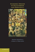 Cover: Economic Origins of Dictatorship and Democracy - Cambridge University Press