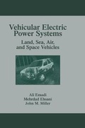 Cover: Vehicular Electric Power Systems - Marcel Dekker Inc