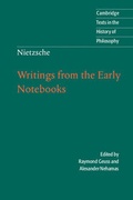 Cover: Nietzsche: Writings from the Early Notebooks - Cambridge University Press