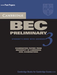 Abbildung von: Cambridge BEC Preliminary 3 Self Study Pack - Cambridge University Press