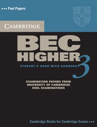 Abbildung von: Cambridge BEC Higher 3 Self Study Pack - Cambridge University Press