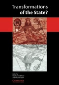 Cover: Transformations of the State? - Cambridge University Press