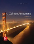 Cover: College Accounting ( Chapters 1-30) with Connect Plus - Irwin/McGraw-Hill