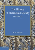 Cover: The History of Melanesian Society: Volume 2 - Cambridge University Press