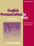 Cover: English Pronunciation in Use Elementary Book and Audio Cassette Set - Cambridge University Press