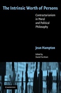 Cover: The Intrinsic Worth of Persons - Cambridge University Press
