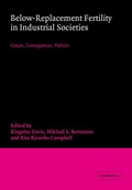 Cover: Below-Replacement Fertility in Industrial Societies - Cambridge University Press