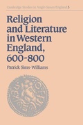 Cover: Religion and Literature in Western England, 600-800 - Cambridge University Press