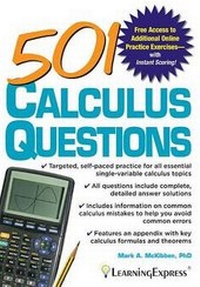 Enlarge image Cover: 501 Calculus Questions - Learning Express (NY)