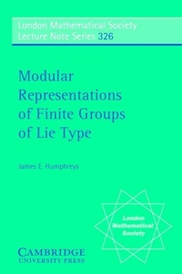 Enlarge image Cover: Modular Representations of Finite Groups of Lie Type - Cambridge University Press