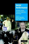 Cover: Social Performance - Cambridge University Press