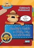 Cover: Children's Guidebook Monkey's Guide to Healthy Living and NHS Services - AhHa Publications Ltd