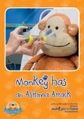 Cover: Monkey Has an Asthma Attack - AhHa Publications Ltd