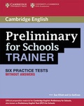 Cover: Cambridge Preliminary English Test for Schools Trainer - Klett