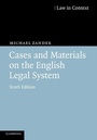 Cover: Cases and Materials on the English Legal System - Cambridge University Press