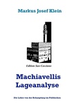 Cover: Machiavellis Lageanalyse - BoD E-Short