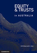 Cover: Equity and Trusts in Australia - Cambridge University Press