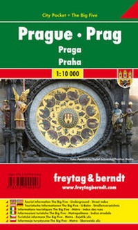 Abbildung von: Prag, Stadtplan 1:10.000, City Pocket + The Big Five - Freytag-Berndt und ARTARIA