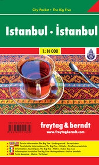 Abbildung von: Istanbul, Stadtplan 1:10.000, City Pocket + The Big Five - Freytag-Berndt und ARTARIA