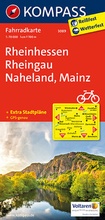 Cover: KOMPASS Fahrradkarte Rheinhessen, Rheingau, Naheland, Mainz - KOMPASS-Karten