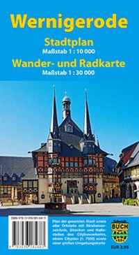Abbildung von: Stadtplan Wernigerode - Schmidt-Buch-Vlg