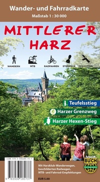 Abbildung von: Mittlerer Harz - Schmidt-Buch-Vlg