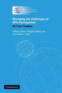 Enlarge image Cover: Managing the Challenges of WTO Participation - Cambridge University Press