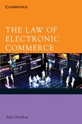 Cover: The Law of Electronic Commerce - Cambridge University Press