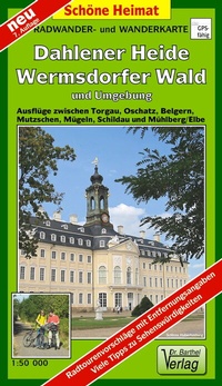 Abbildung von: Radwander- und Wanderkarte Dahlener Heide, Wermsdorfer Wald und Umgebung - Barthel, A