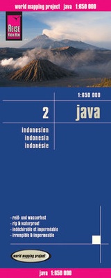 Abbildung von: Reise Know-How Landkarte Java (1:650.000) - Indonesien 2 - Reise Know-How Verlag Peter Rump GmbH