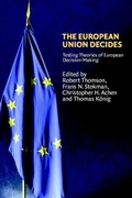 Cover: The European Union Decides - Cambridge University Press